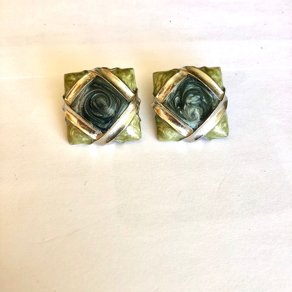 Authentic Vintage Retro Earrings